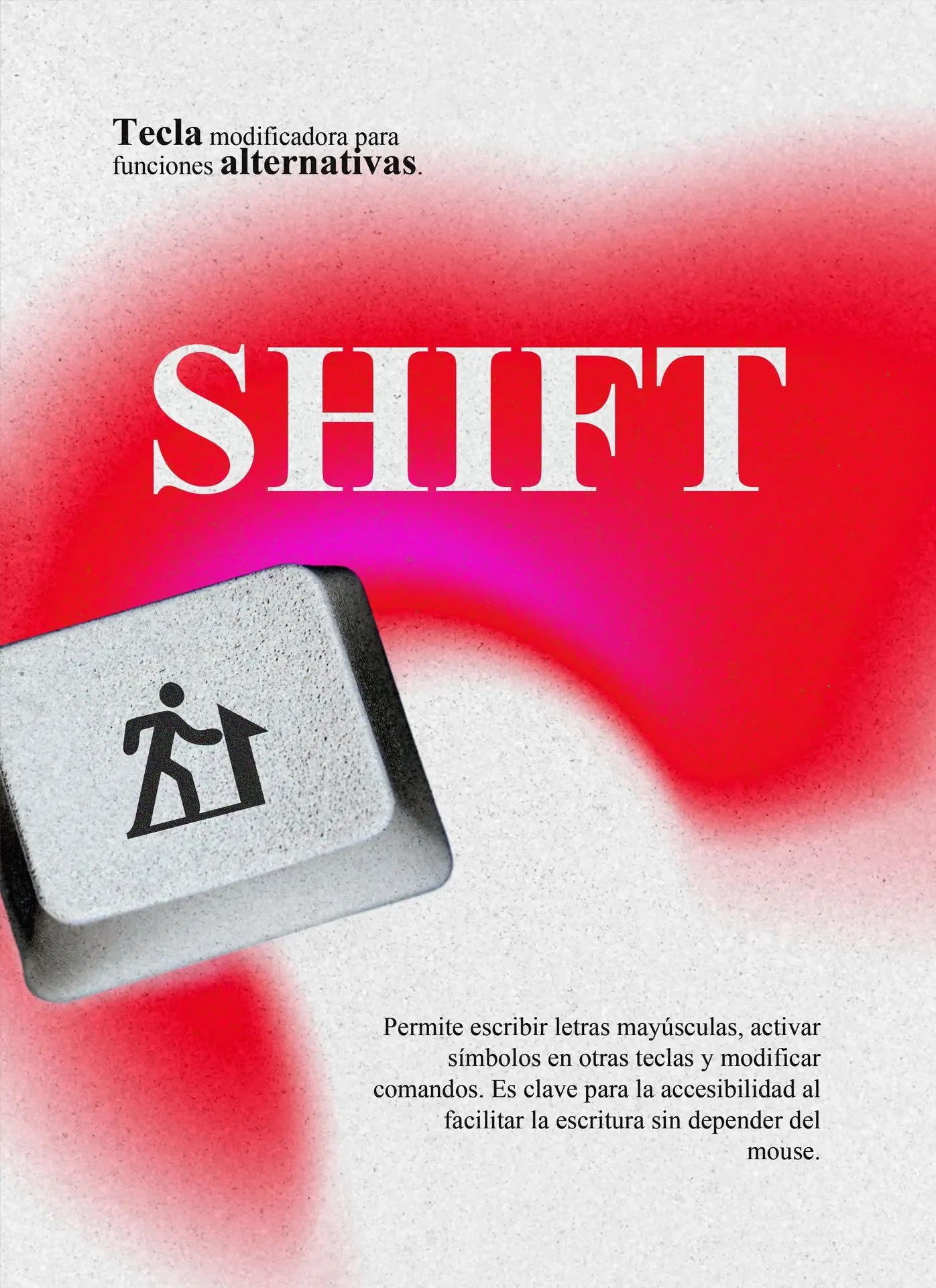 pieza grafica shift